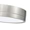 Z-Lite Algar Flush Mount, 1-Light, 12 In.W x 3 In.H, Brushed Nickel/Frosted 1006F12-BN-LED - alternate 7
